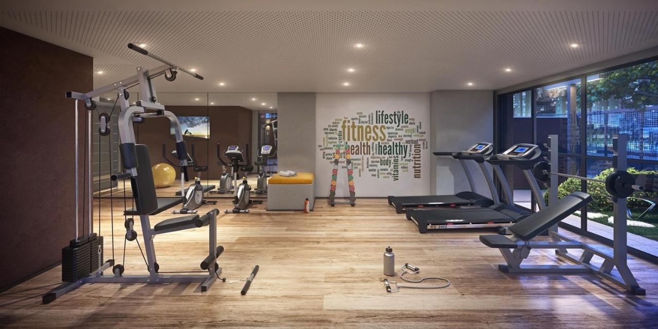 85 New W Balcony, Fast Wifi And Movie Screen! Apartamento São Paulo